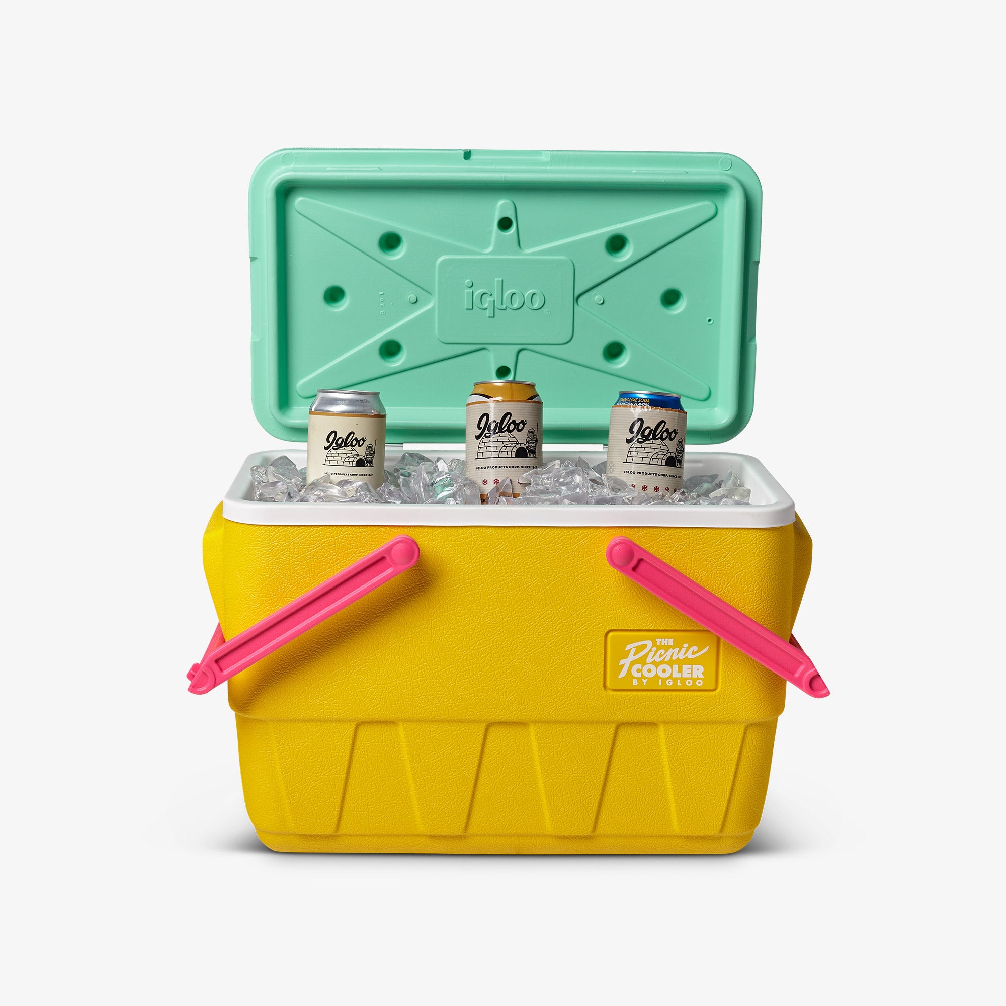 Retro Picnic Basket 25 Qt Cooler - Image 34
