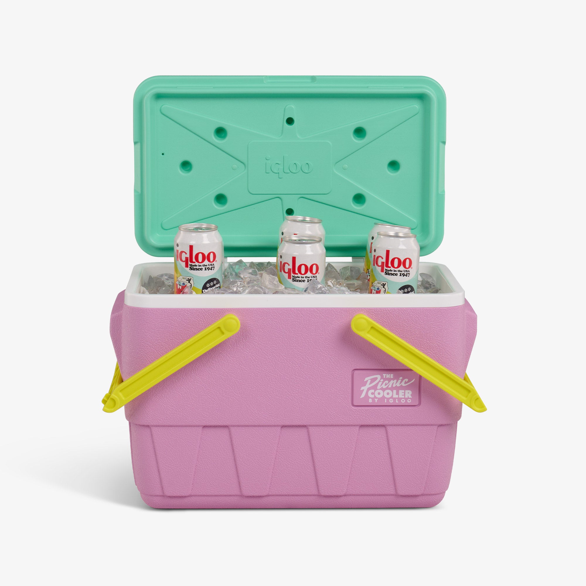 Retro Picnic Basket 25 Qt Cooler - Image 38