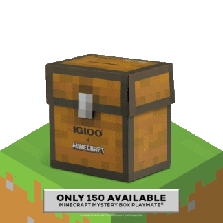 Minecraft Mystery Box Little Playmate 7 Qt Cooler